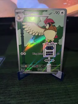 Pokemon Pidgeotto TCG Illustration Rare Holo Card 208/197 Obsidian Flames - Image 1