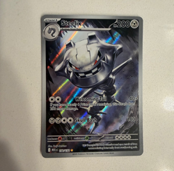 Steelix 150/132 Illustration Rare 2025 Pokemon Mega Evolution Full Art Card NM - Image 1