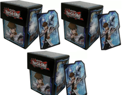 3x Yu-Gi-Oh! Kaiba Majestic Collection Deck Box (100 Cards) - Image 1