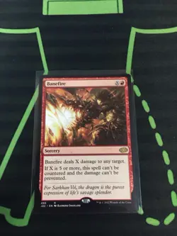 MTG Magic The Gathering Banefire J22 Rare Red Sorcery Commander - Image 1