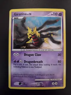 2009 Pokemon TCG Platinum Giratina Lv. 70 Cosmos Holo 28/127 Rare Card LP 028/1 - Image 1
