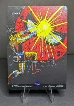 Shock Borderless Marvel's Spider-Man NM MTG (Regular) - Image 1