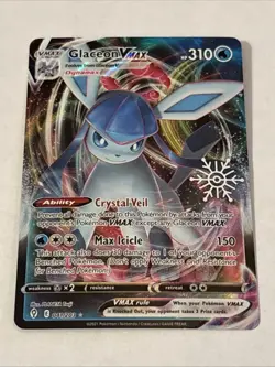 Glaceon VMAX - (Holiday Calendar) 041/203 Miscellaneous Cards & Products Holo - Image 2