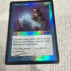 Wizards of the Coast MTG Memory Lapse 7th Ed Foil English #88/350 - Image 1
