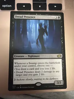 Dread Presence Jumpstart 2022 Regular Mtg - Image 1