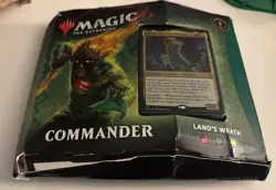 Magic The Gathering - Zendikar Rising Commander Deck - Land's Wrath Sealed READ - Image 2