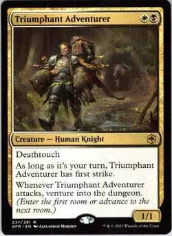 Triumphant Adventurer 237 Adventures in the Forgotten Realms NM - Image 1