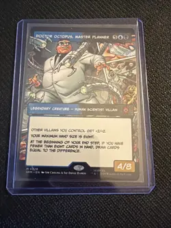 Doctor Octopus, Master Planner (Borderless) Marvel's Spider-Man 228 NM Magic MT - Image 1