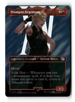 Prompto Argentum (Borderless) (Surge Foil) FINAL FANTASY Uncommon 532 Magic - Image 1