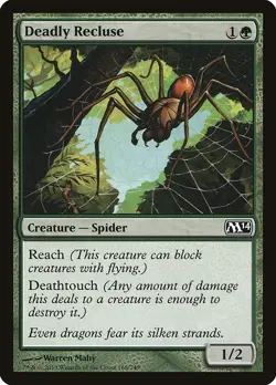 Deadly Recluse | #168 | M14 | MTG | Regular | LP - Image 1