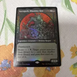 NM KHM Kaldheim Foil Showcase 0309 Varragoth, Bloodsky Sire - Image 1