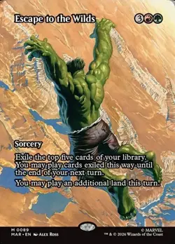 Escape to the Wilds - Extended Art MAR NM MTG - Image 1
