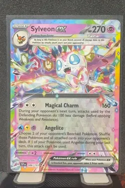 SYLVEON EX 086/191 SURGING SPARKS HOLO DOUBLE RARE NM - Image 3