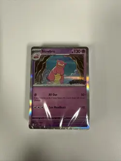 Pokemon Pitch Black Build & Battle Slowbro Deck Sealed - Image 1