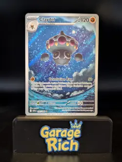 Claydol 092/086 Illustration Rare Holo ME04: Chaos Rising Pokemon TCG NM+ - Image 1
