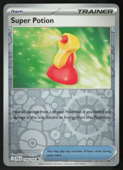 Super Potion 158/159 Uncommon Journey Together Pokemon Reverse Holo Near Mint - Image 1