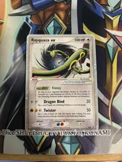 Rayquaza ex ⭐ 039 Holo Promo Nintendo Black Star Promos 2003 Pokemon LP/MP - Image 1