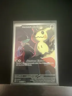 Pokemon TCG Team Rockets Mimikyu IR 238/217 Ascended Heroes Near Mint Condition - Image 1