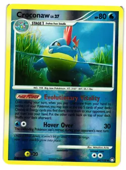 Pokemon TCG Croconaw 44/123 Reverse Holo Mysterious Treasures VLP - Image 1
