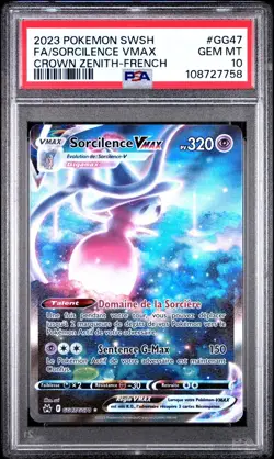 PSA 10 Sorcilence Vmax GG47/GG70 - Pokemon EB12.5 : Zenith Supreme - Francais - Image 1