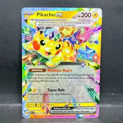 2026 POKEMON ASCENDED HEROES PIKACHU EX 057/217 DOUBLE RARE - Image 1