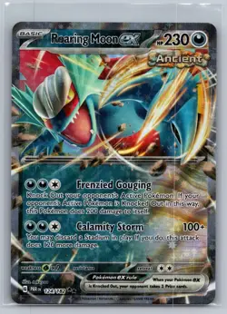 Roaring Moon ex 124/182 Double Rare Paradox Rift Pokemon Holo Near Mint - Image 1