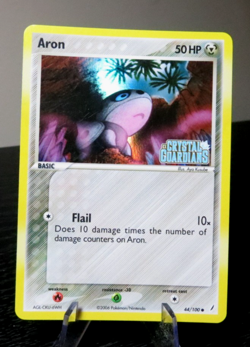 Pokemon Aron Reverse Holo EX Crystal Guardians 44/100 NM - Image 2