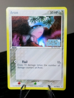 Pokemon Aron Reverse Holo EX Crystal Guardians 44/100 NM - Image 3