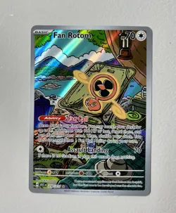 Pokemon TCG - ME: Ascended Heroes - Fan Rotom 250/217 Illustration Rare - NM - Image 1