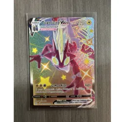 Pokemon Toxtricity VMAX Full Art Shiny Holo Rare Shining Fates SV113 320 HP - Image 1
