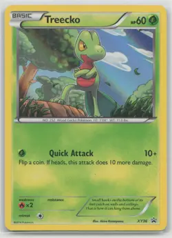 Treecko XY36 Holo Promo XY Promo Pokemon Lightly Played - Image 1