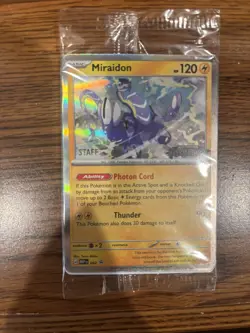 SEALED Pitch Black prerelease STAFF promos MEP 082, 083, 084, & 085 - Image 1