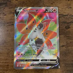 Volcarona V 170/203 Ultra Rare Evolving Skies Pokemon Holo Near Mint - Image 1