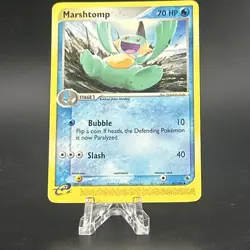 Marshtomp 40/109 Uncommon Ruby & Sapphire Pokemon Moderately Played - Image 1