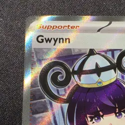 Pokemon TCG- Gwynn - 109/084 - ME05: Pitch Black (ME05) Ultra Rare NM - Image 3