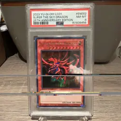 yugioh slifer the sky dragon psa 8 - Image 1