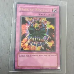 Yu-Gi-Oh! Mask of Restrict Ultra Rare LON-018 - Image 1