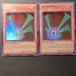 Konami Yu-Gi-Oh! Cipher Wing DRL3-EN028 1st Ed Foil Lot x2 LP - Image 1