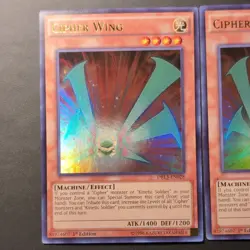 Konami Yu-Gi-Oh! Cipher Wing DRL3-EN028 1st Ed Foil Lot x2 LP - Image 2