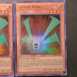 Konami Yu-Gi-Oh! Cipher Wing DRL3-EN028 1st Ed Foil Lot x2 LP - Image 3