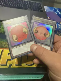 2x Yugioh! HP Token: Sheep (Orange NM, Pink, DMG) - LC04-EN005 EN009 - Image 1