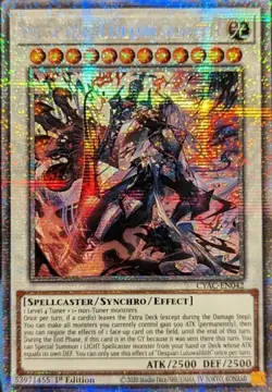 Konami Yu-Gi-Oh! TCG Despian Luluwalilith CYAC-EN042 1st Ed Starlight Rare - Image 1