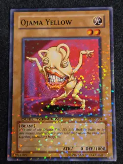 Yugioh! LP Ojama Yellow - DT01-EN004 - Common - Duel Terminal Lightly Played, En - Image 1