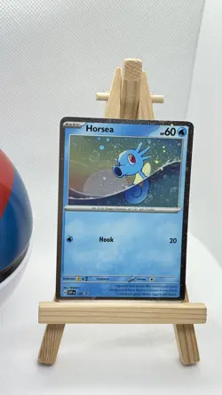 X2 SWIRLS - Horsea SVP137 Black Star Promo Scarlet & Violet Holo Pokemon Card Nm - Image 2