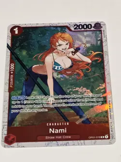 One Piece Nami OP01-016 The Three Captains Ultra Deck Straw Hat Crew Promo NM/M - Image 2