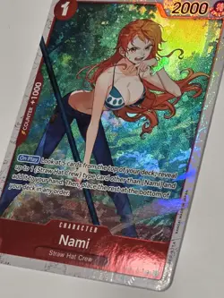 One Piece Nami OP01-016 The Three Captains Ultra Deck Straw Hat Crew Promo NM/M - Image 4