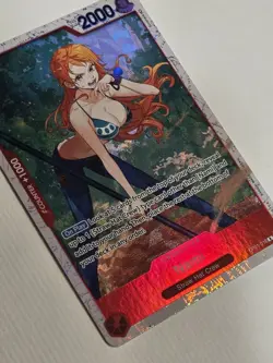 One Piece Nami OP01-016 The Three Captains Ultra Deck Straw Hat Crew Promo NM/M - Image 5