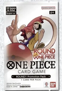 Round 1 One Piece Card Game Promo Pack - English Presale ALL 10 packs Ships 8/2 - Image 2