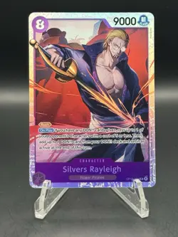 Silvers Rayleigh - OP13-066 SR Carrying on His Will - One Piece TCG English - NM - Image 1