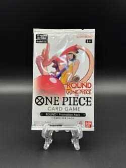 One Piece x Round1 Round One Piece Promo Pack USA English Sealed IN HAND - Image 1